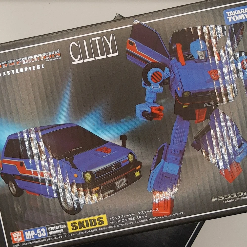 Transformers Masterpiece MP-53 SKIDS Takara Tomy Collectible SEALED *Box Damage*